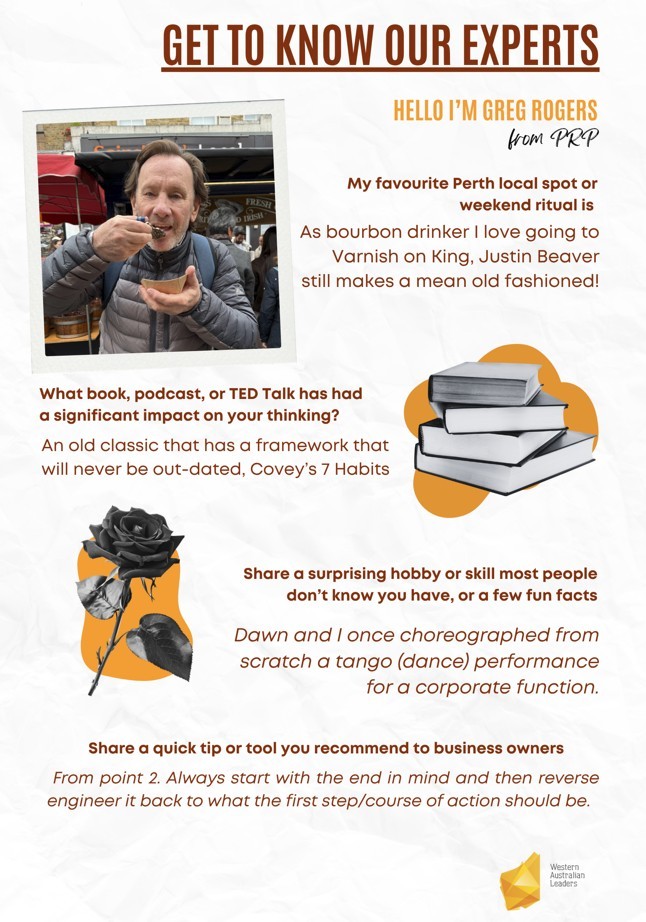GET TO KNOW OUR EXPERTS - Greg Rogers from Predictive Recruitment Partners